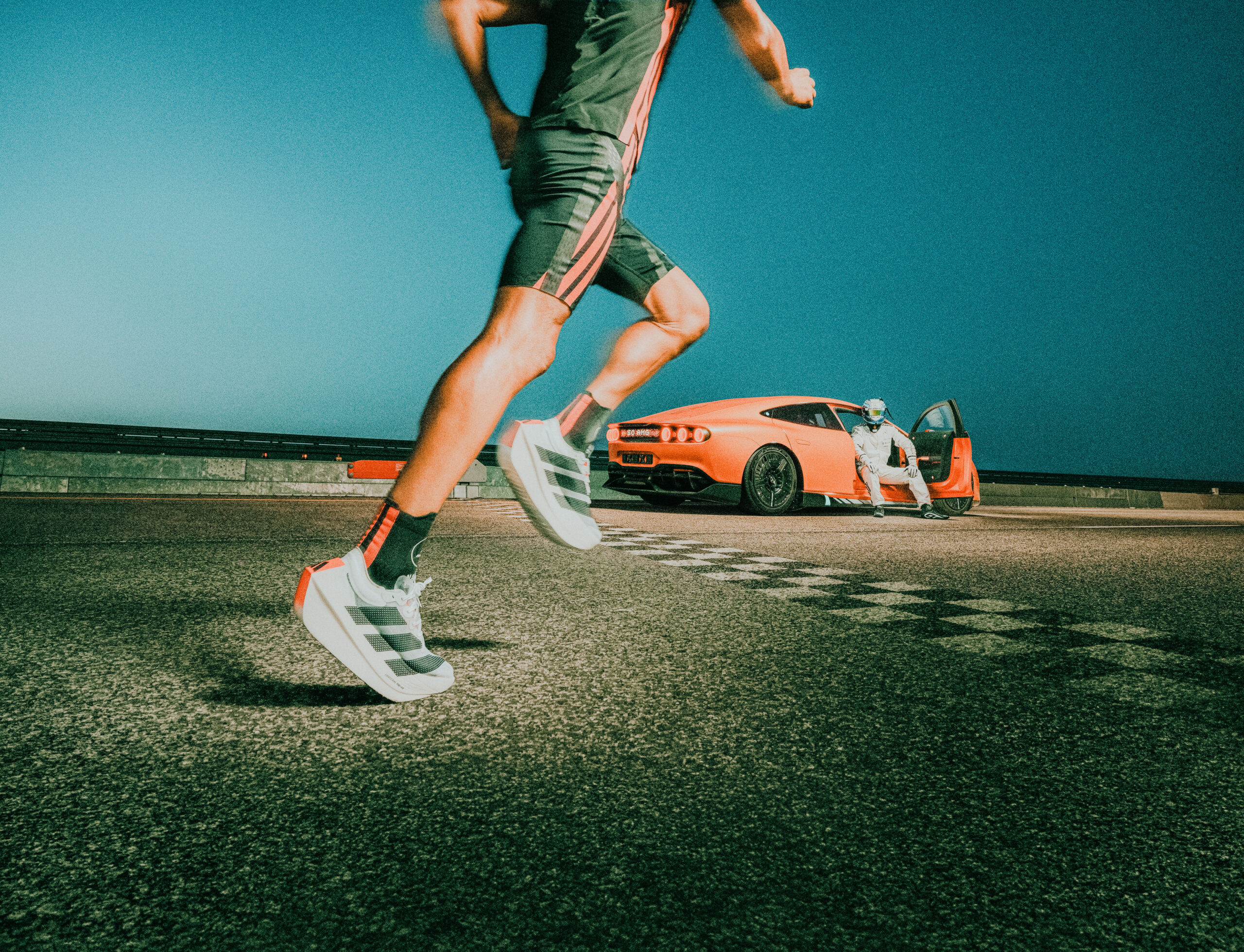 Mercedes-AMG e adidas quebram barreiras da performance