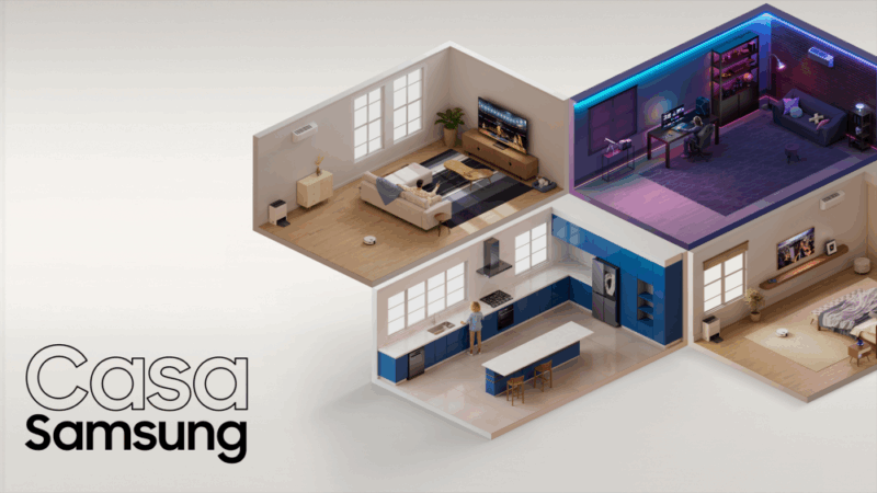 Samsung consolida a casa conectada com eletrodomésticos equipados com AI