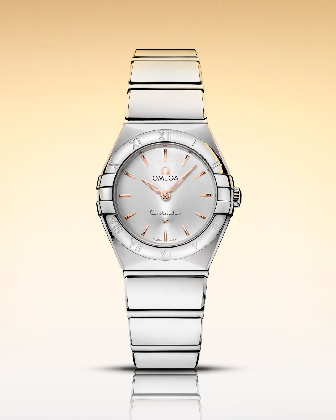 OMEGA apresenta novos Constellation 25 mm e 28 mm com design totalmente polido