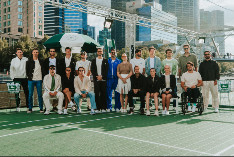 Lacoste leva o Le Club Lacoste a Melbourne e anuncia Eva Lys como nova embaixadora feminina