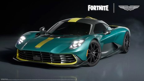 Aston Martin testa Valhalla no Fortnite em parceria com a Epic Games